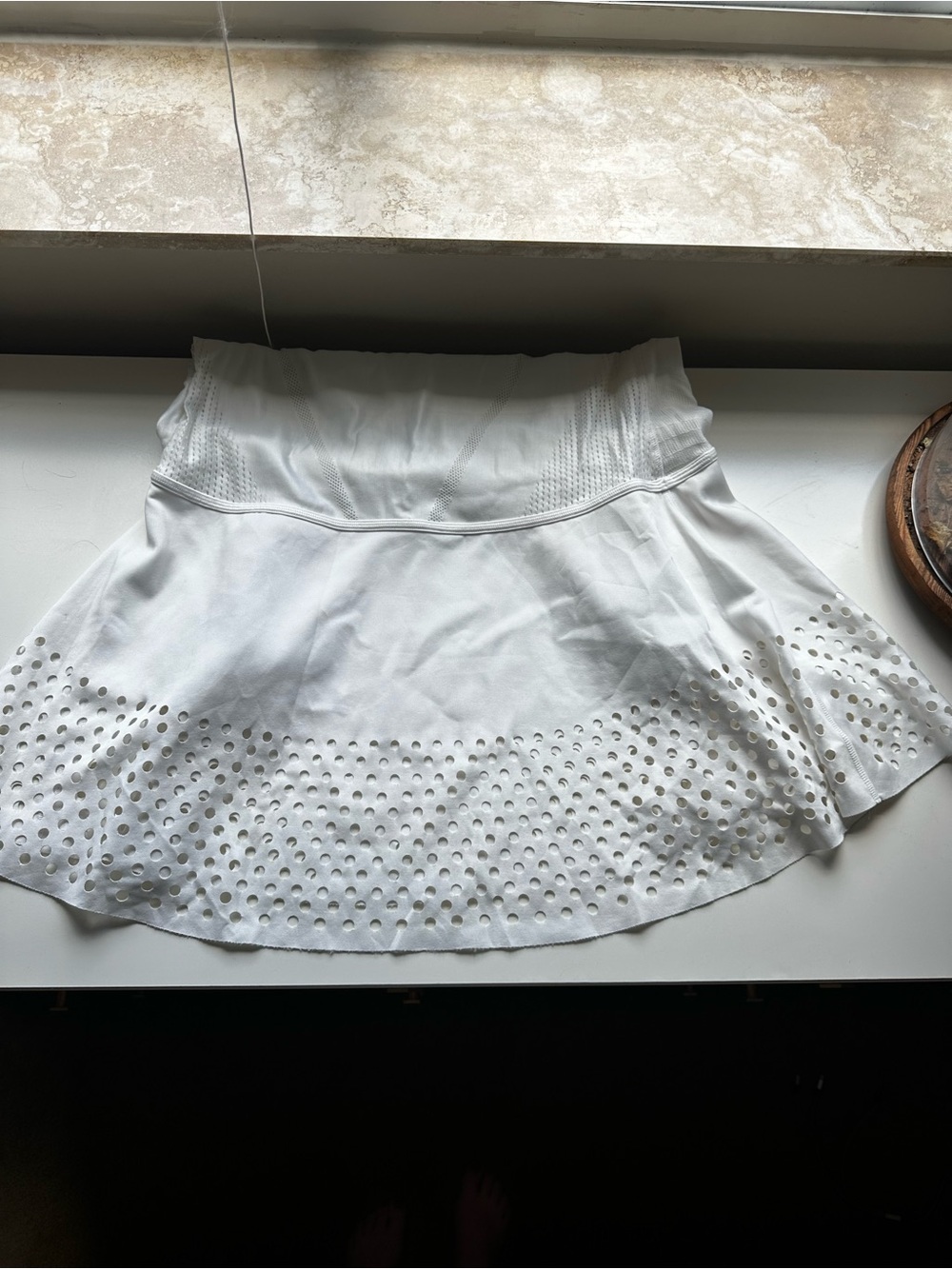 Adidas Stella McCartney Tennis Dress Large Wimbledon White - Picture 4 of 4